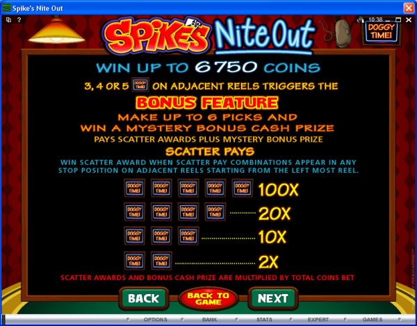 Microgaming 5 reel slot machine image