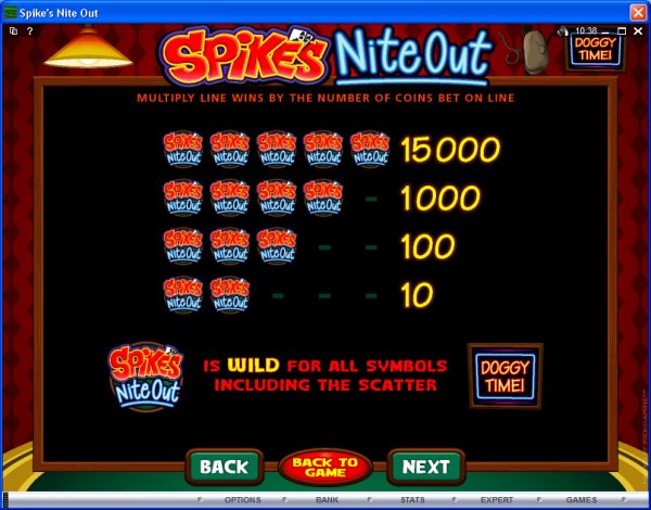 Microgaming 5 reel slot machine image