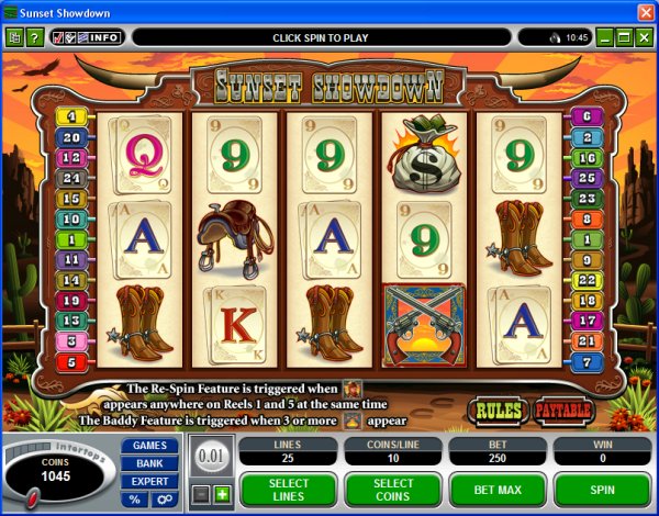 Microgaming 5 reel slot machine image