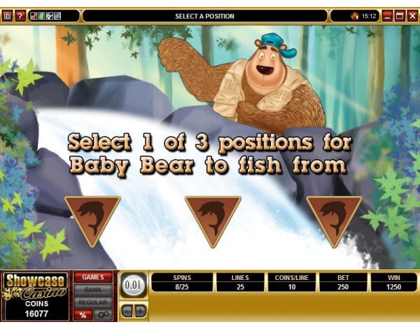 Microgaming 5 reel slot machine image