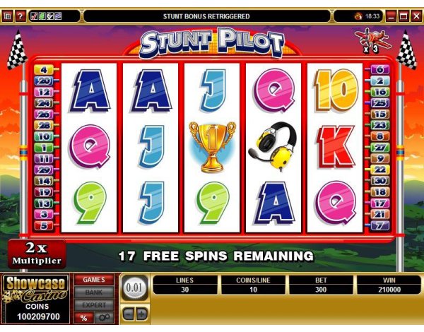 Microgaming 5 reel slot machine image