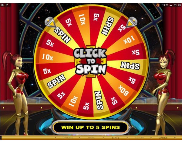 Microgaming 5 reel slot machine image