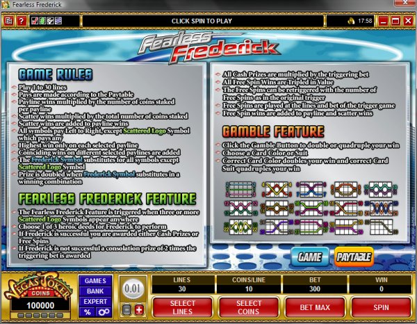 Microgaming 5 reel slot machine image