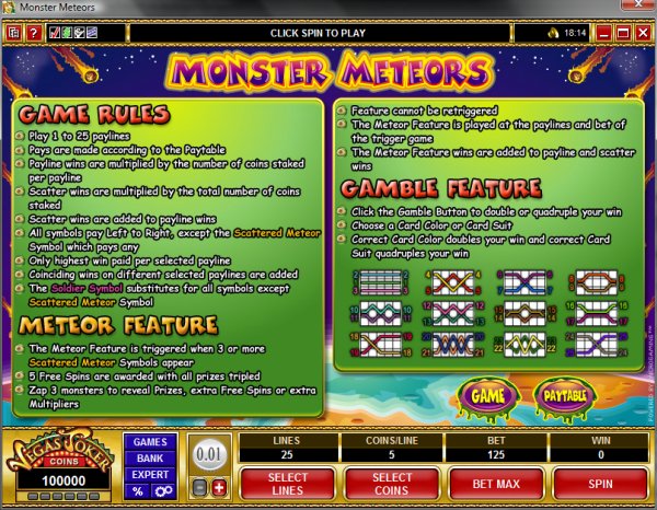 Microgaming 5 reel slot machine image