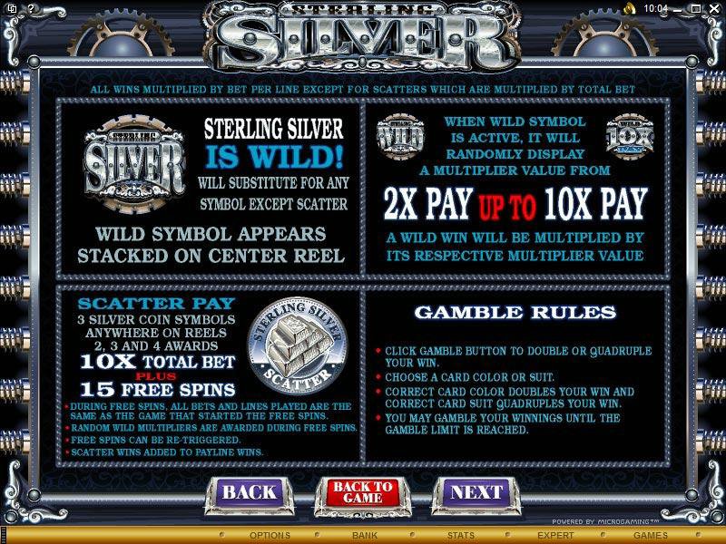 Microgaming 5 reel slot machine image