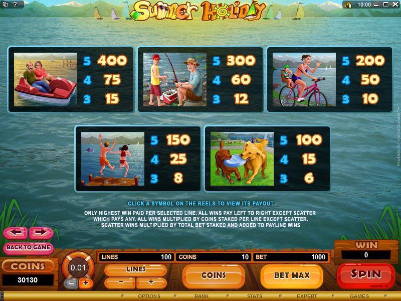 Microgaming 5 reel slot machine image