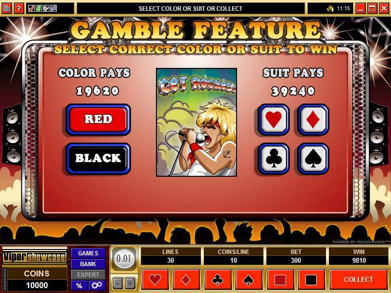 Microgaming 5 reel slot machine image