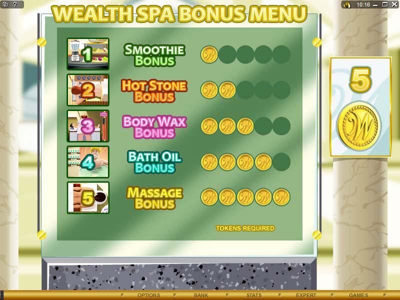 Microgaming 5 reel slot machine image
