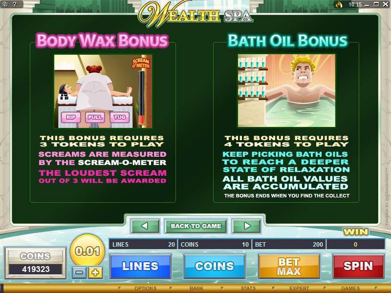 Microgaming 5 reel slot machine image