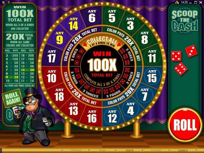 Microgaming 5 reel slot machine image