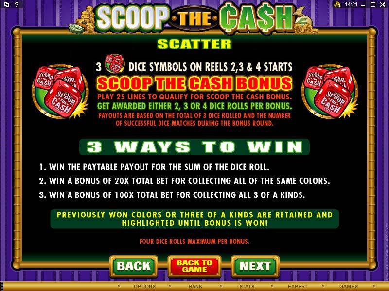 Microgaming 5 reel slot machine image