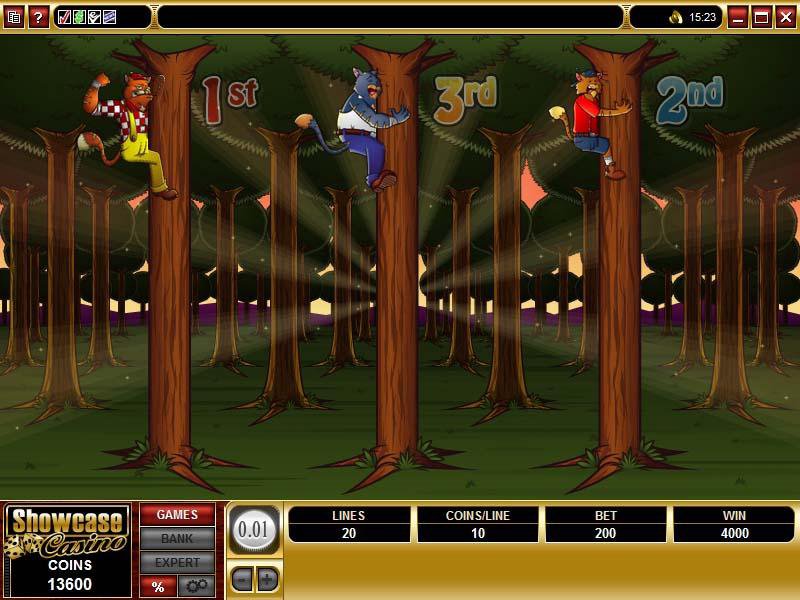 Microgaming 5 reel slot machine image