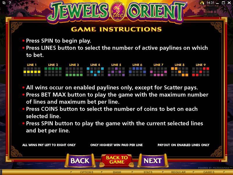 Microgaming 5 reel slot machine image