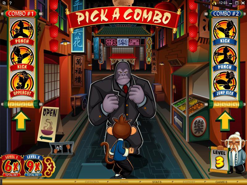 Microgaming 5 reel slot machine image
