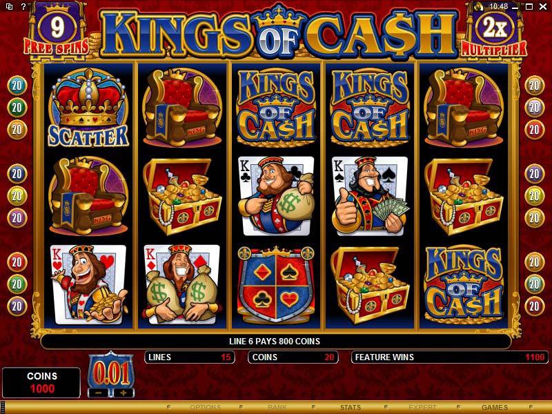 Microgaming 5 reel slot machine image