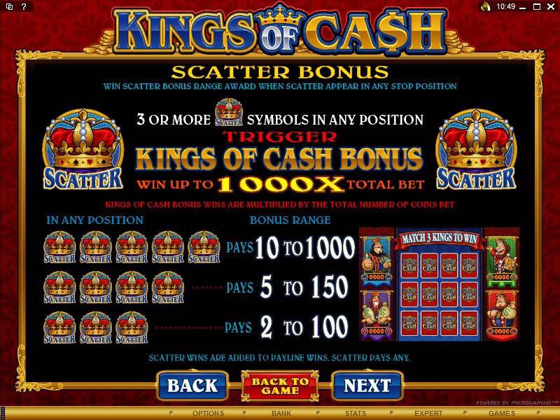 Microgaming 5 reel slot machine image