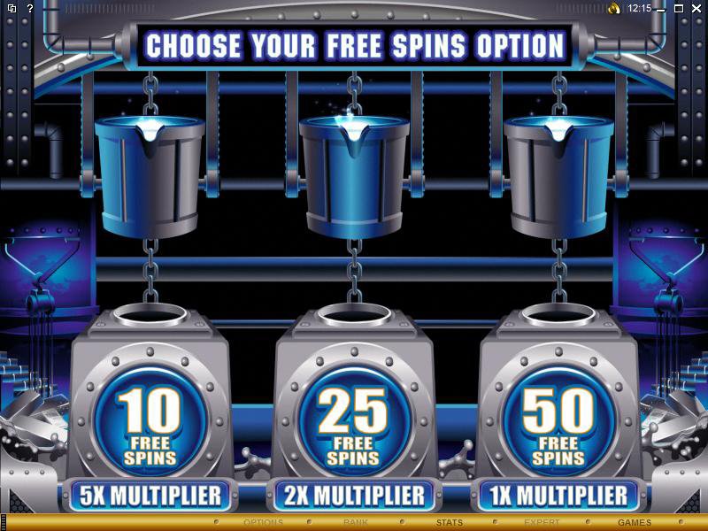 Microgaming 5 reel slot machine image