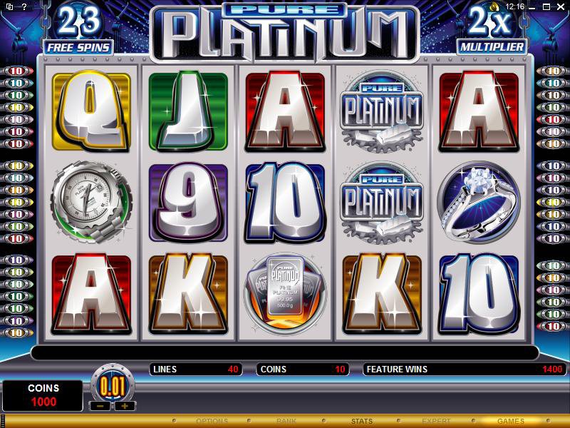 Microgaming 5 reel slot machine image