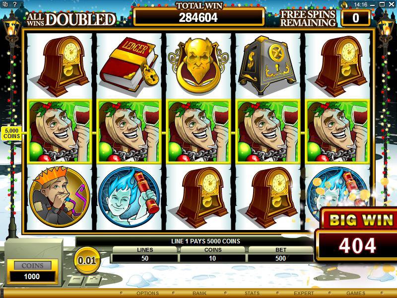 Microgaming 5 reel slot machine image