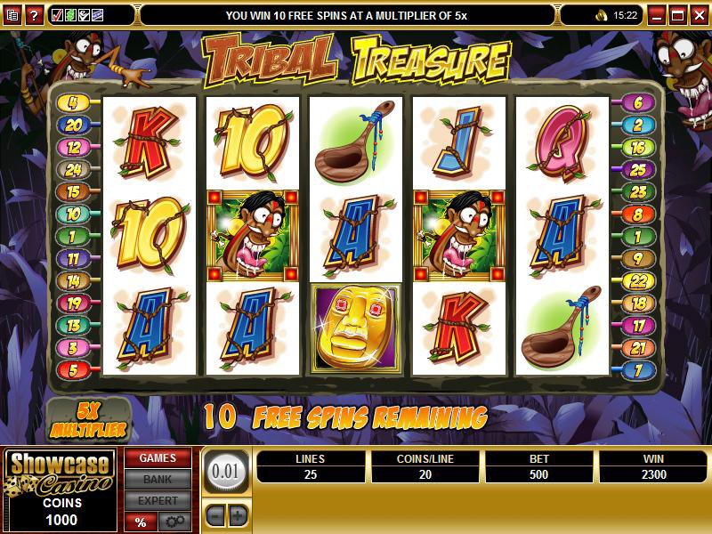 Microgaming 5 reel slot machine image