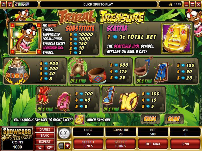 Microgaming 5 reel slot machine image