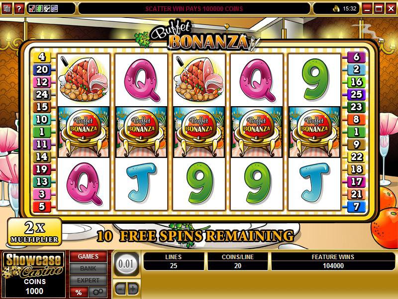 Microgaming 5 reel slot machine image