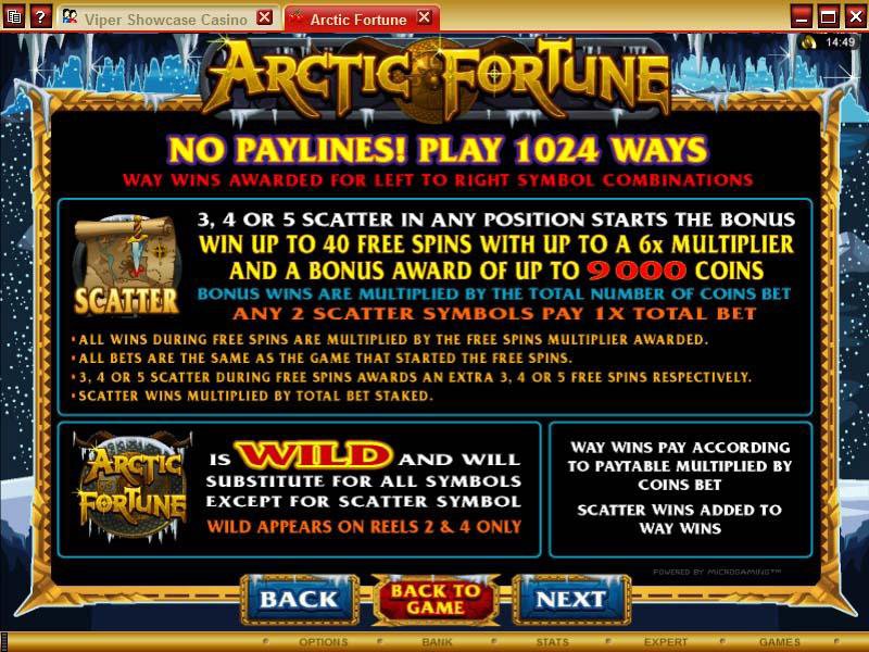Microgaming 5 reel slot machine image