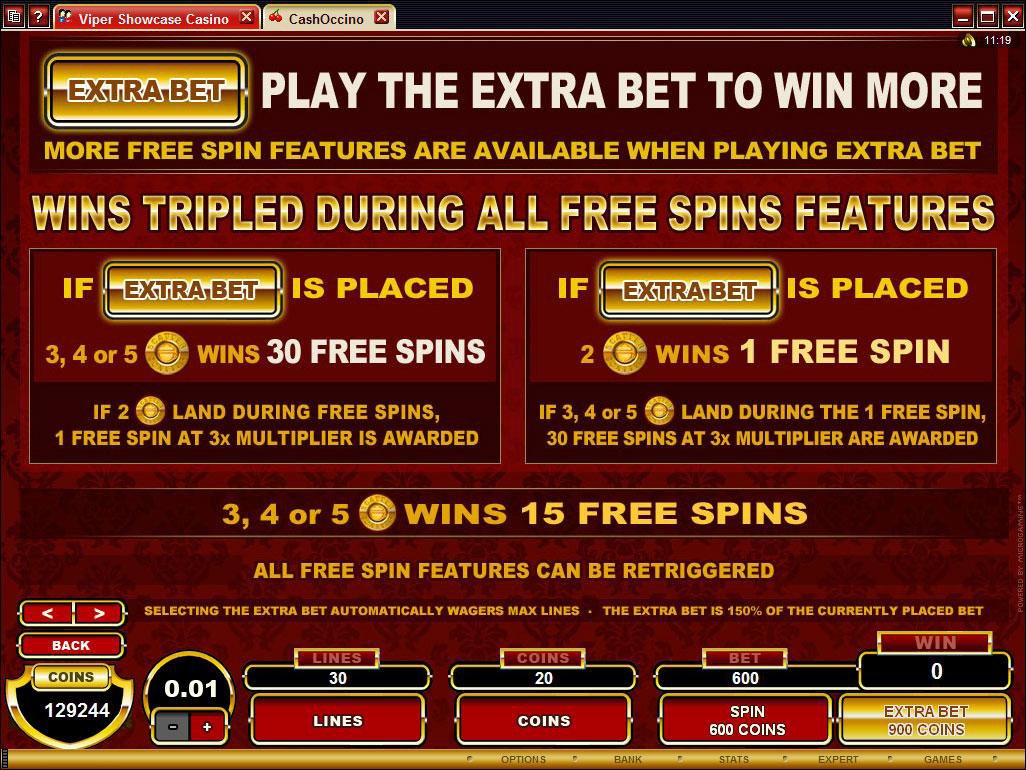 Microgaming 5 reel slot machine image