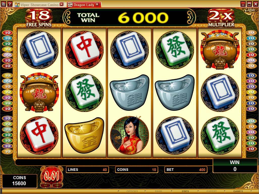 Microgaming 5 reel slot machine image