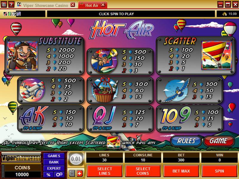 Microgaming 5 reel slot machine image