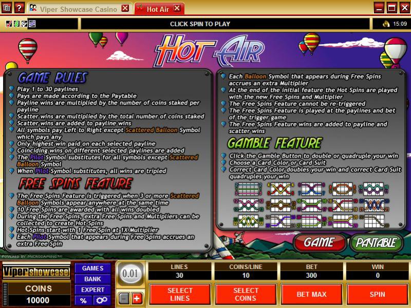 Microgaming 5 reel slot machine image