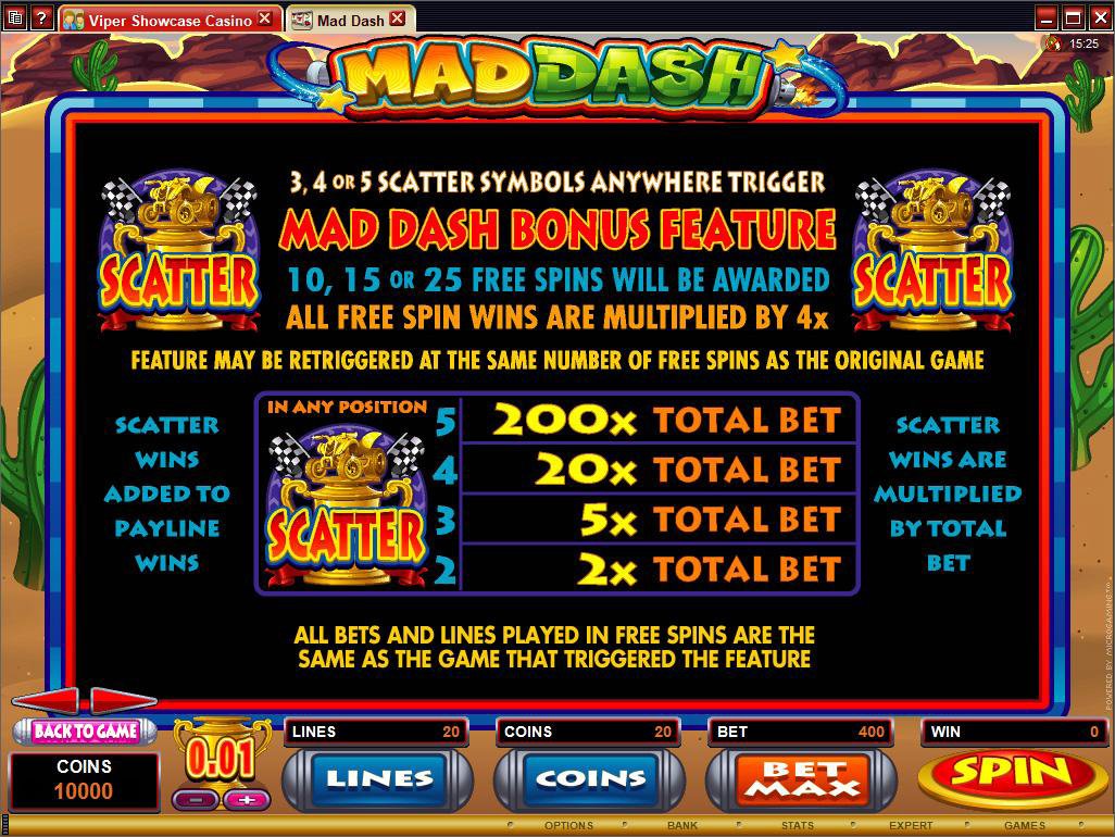 Microgaming 5 reel slot machine image