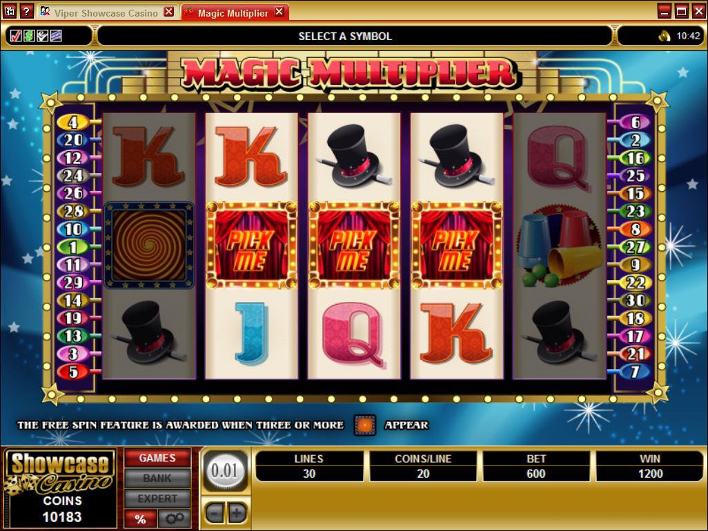 Microgaming 5 reel slot machine image