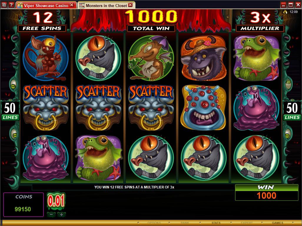Microgaming 5 reel slot machine image