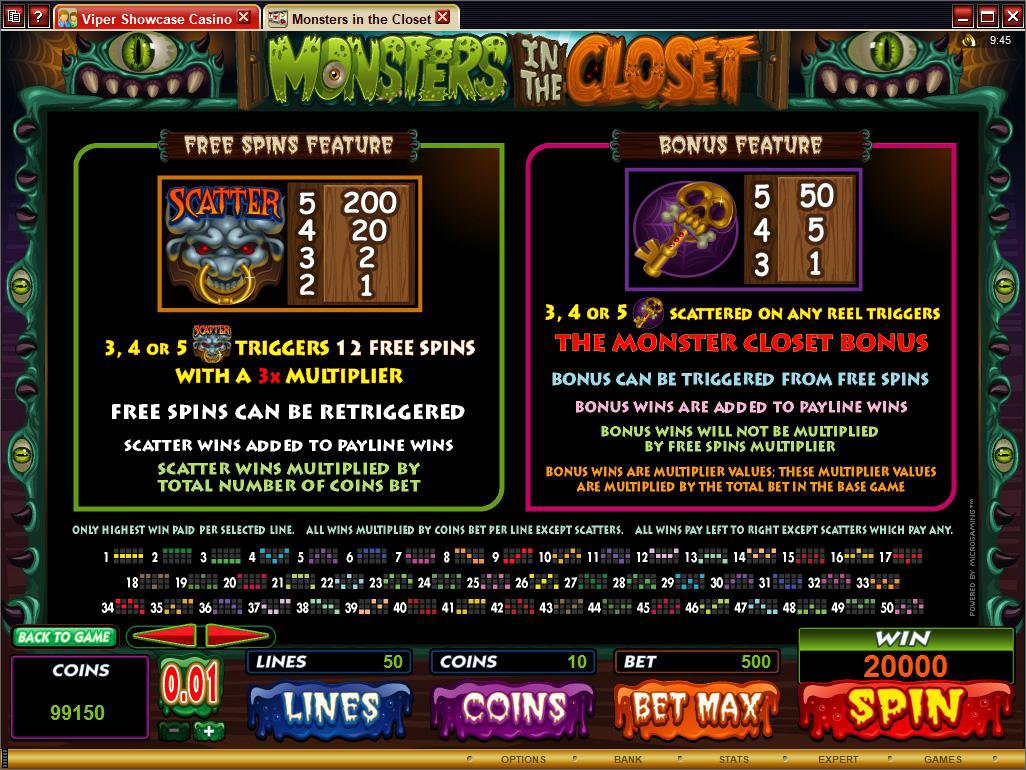 Microgaming 5 reel slot machine image