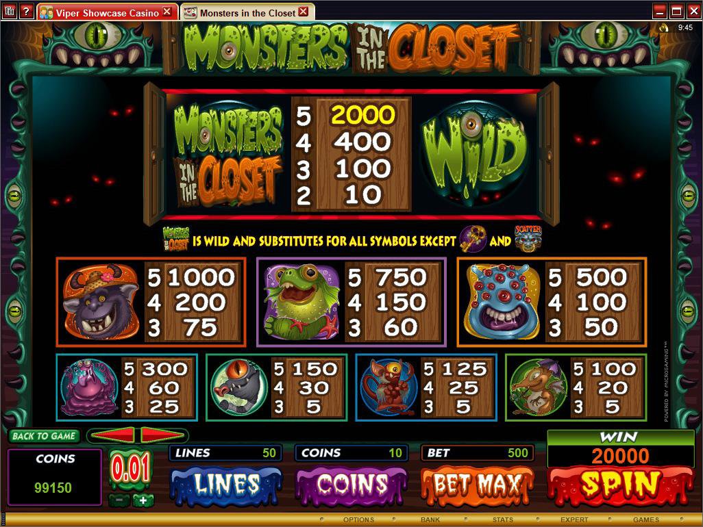 Microgaming 5 reel slot machine image