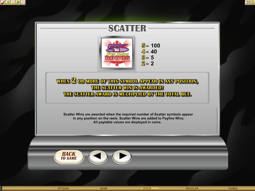Microgaming 5 reel slot machine image