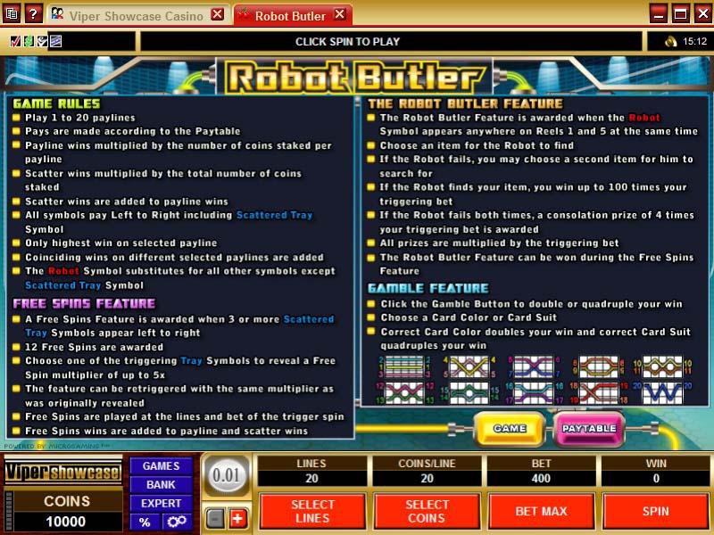 Microgaming 5 reel slot machine image