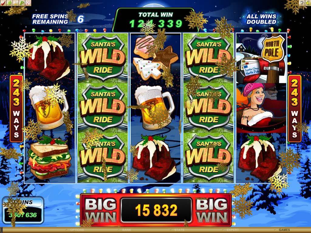 Microgaming 5 reel slot machine image