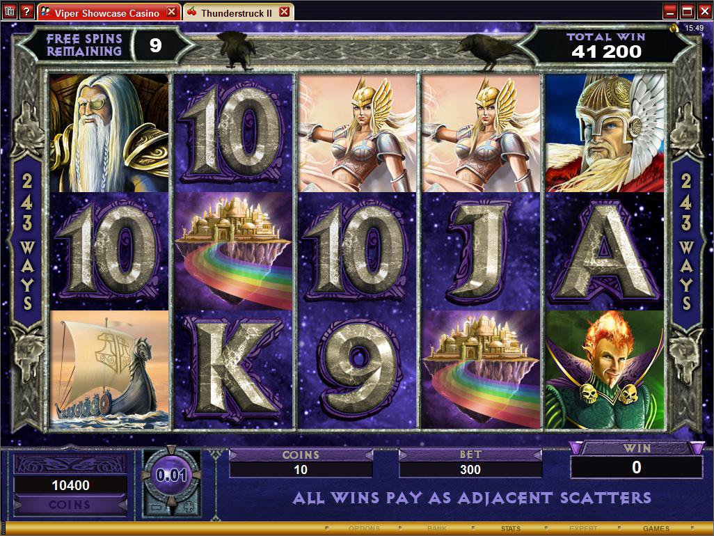Microgaming 5 reel slot machine image