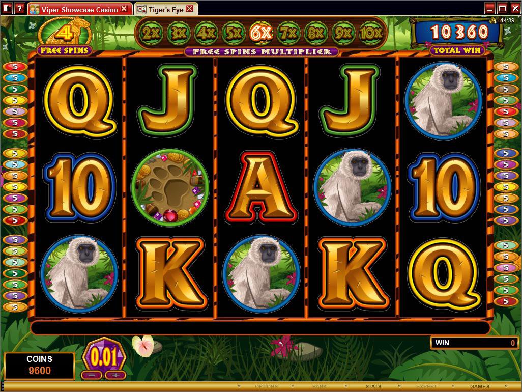 Microgaming 5 reel slot machine image