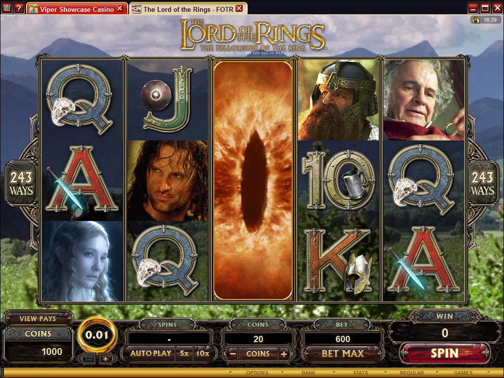 Microgaming 5 reel slot machine image