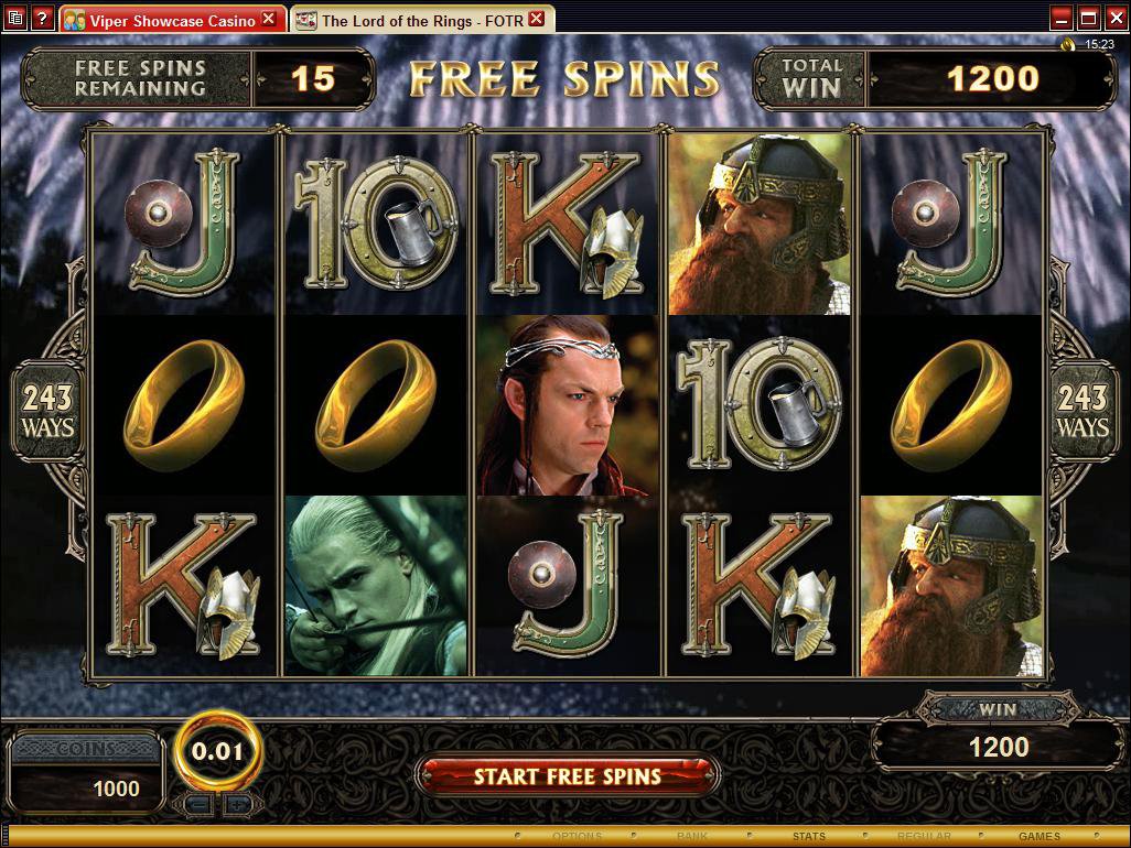 Microgaming 5 reel slot machine image