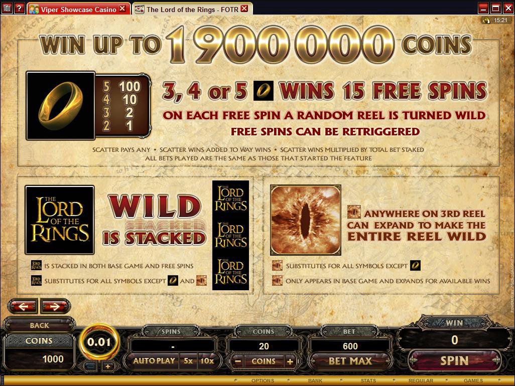Microgaming 5 reel slot machine image