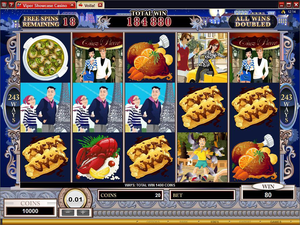Microgaming 5 reel slot machine image