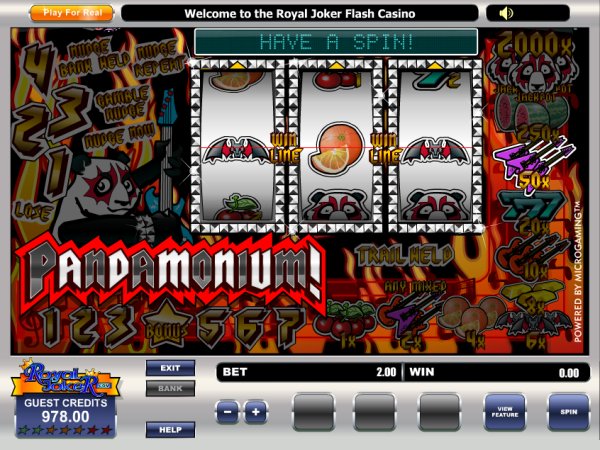 Microgaming fruit machine image