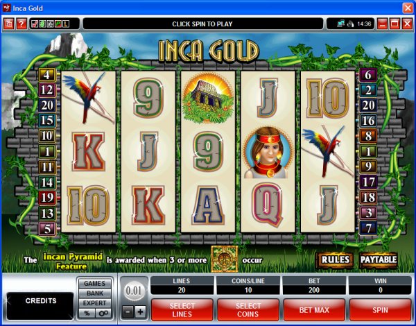 Microgaming 5 reel slot machine image