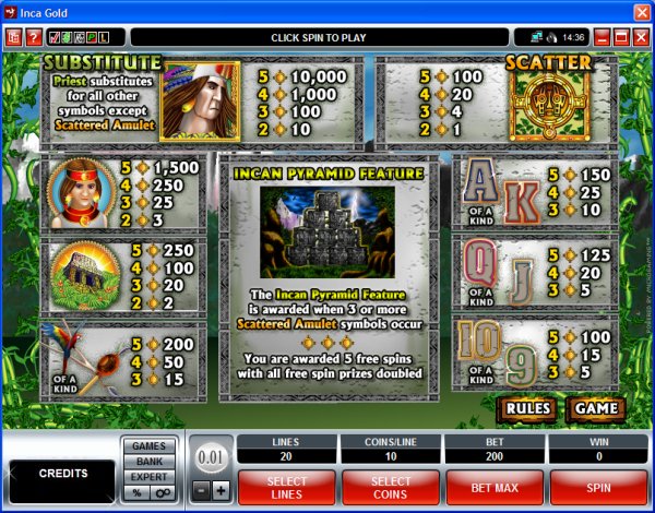 Microgaming 5 reel slot machine image