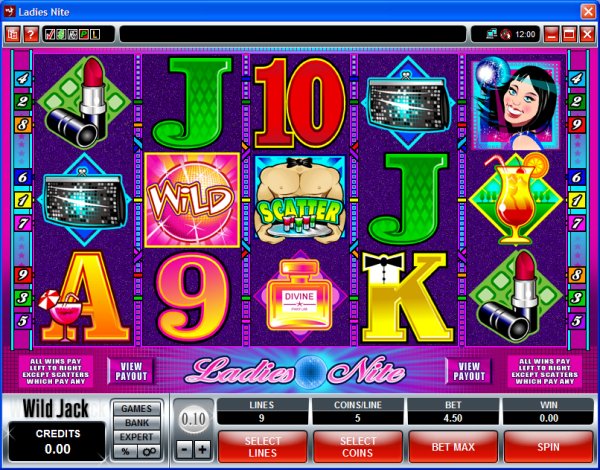 Microgaming 5 reel slot machine image