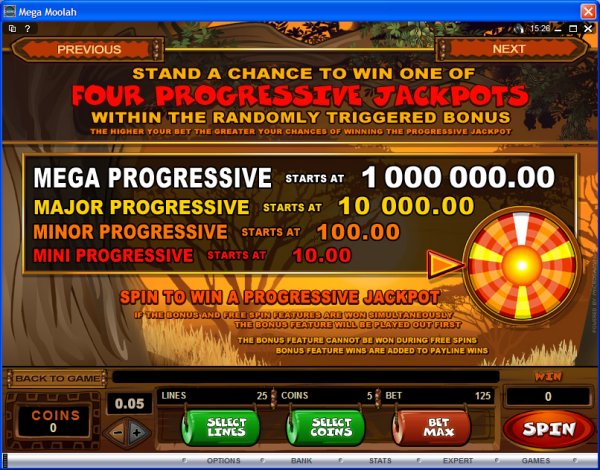 Microgaming 5 reel slot machine image